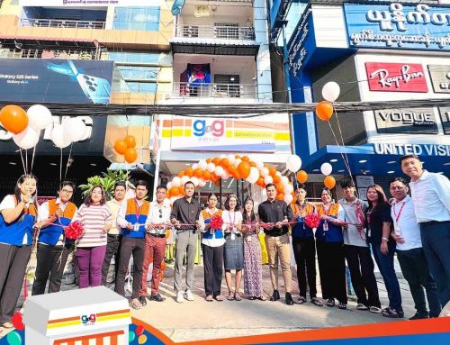 A brand-new g&g Store In Thingangyun Township